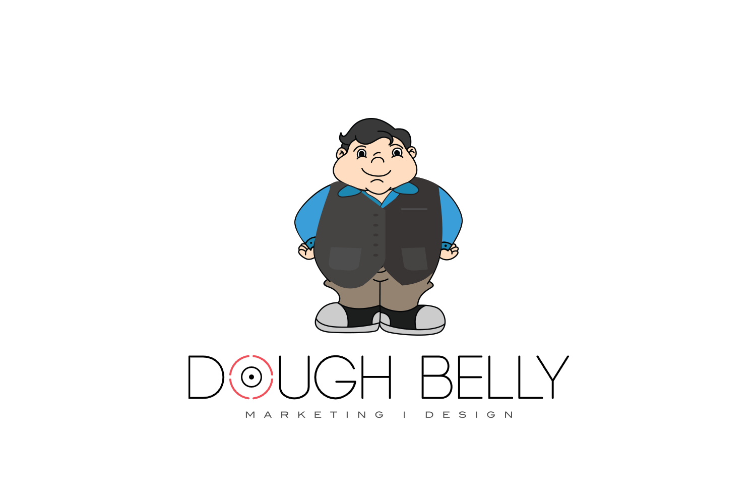 Official DoughBelly business casual character