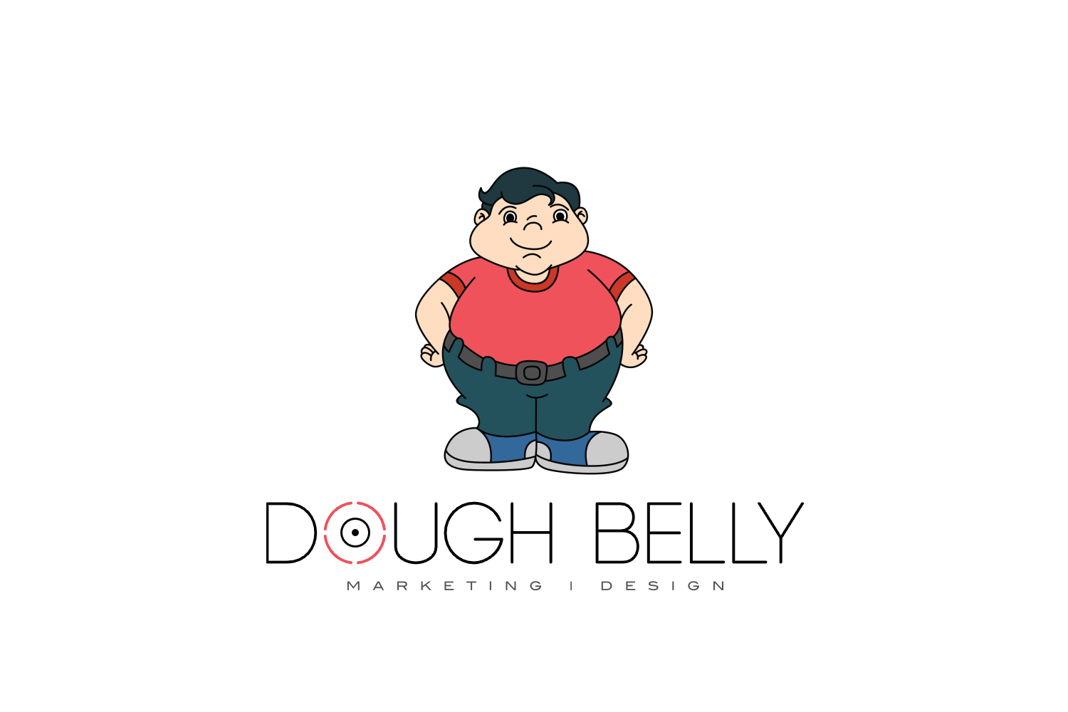 DoughBelly Marketing and Design official logo